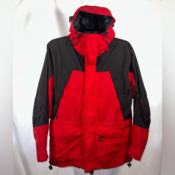American Eagle Outfitters Other - American Eagle Outfitters Black and Red Performance Rugged Winter Jacket XS